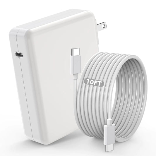 MacBook ChargeMac Book Air/Pro ChargerUSB C Fast Power Adapter 96W 10Ft 140W USB C to C Cable Apple MacBook Pro Charger for MacBook Pro 16151413 inch 24/23/22/21/20 M1 M2 M3 MacBook AiriPad Pro