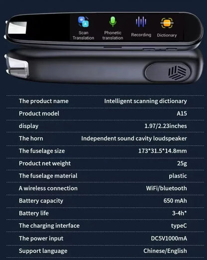 Multi-language Translation Pen - Illumiwave